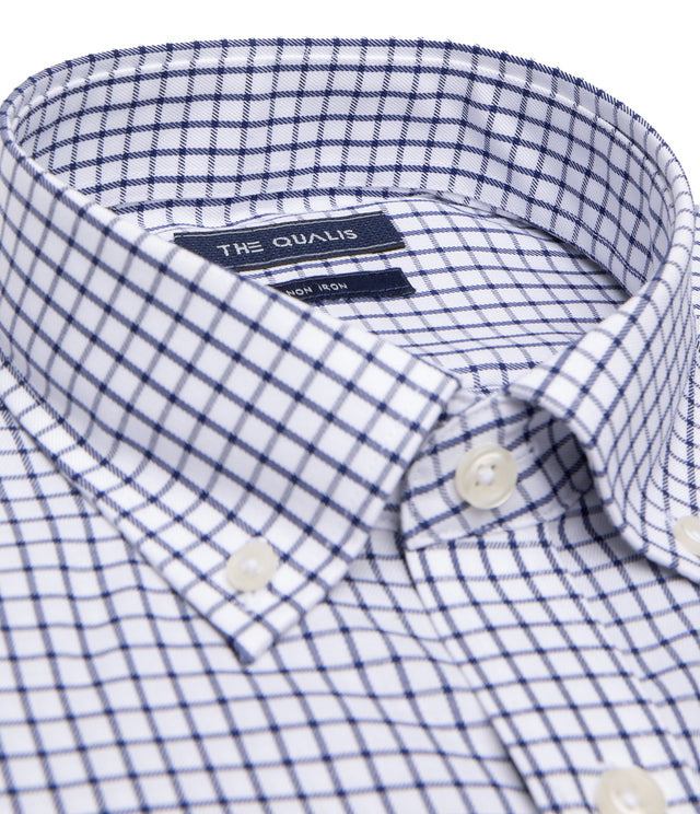 Camisa Hombre Safe Cotton Botton Down Azul