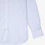 Camisa Hombre Performance Cuello Italiano Cuadros Celeste