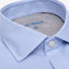 Camisa Hombre Performance Cuello Italiano Rayas Azul