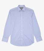 Camisa Hombre Performance Cuello Italiano Cuadritos