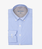 Camisa Hombre Performance botton down Rayas Azul