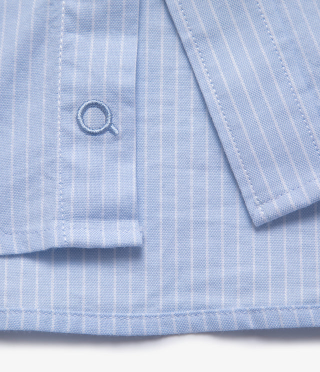 Camisa Hombre Oxford Regent M/Larga Rayas Azul