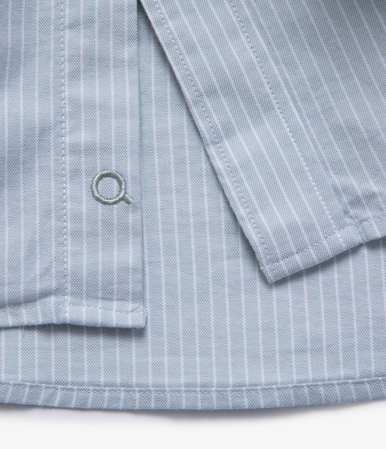 Camisa Hombre Oxford Regent M/Larga Rayas Verde