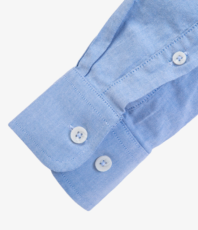 Camisa Hombre Oxford Regent M/Larga Celeste