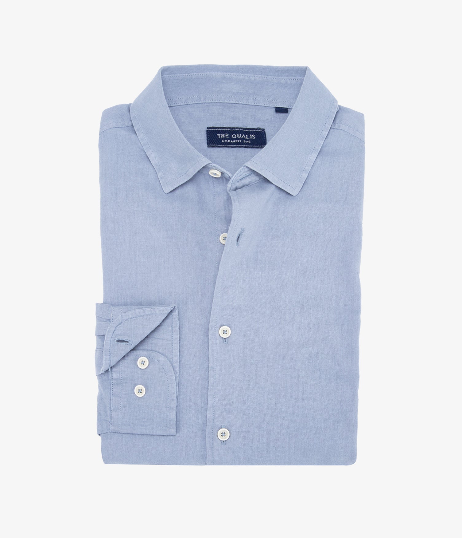 Camisa Hombre Tom  M/Larga Celeste