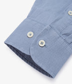 Camisa Hombre Tom  M/Larga Celeste
