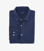 Camisa Hombre Tom  M/Larga Azul Oscuro