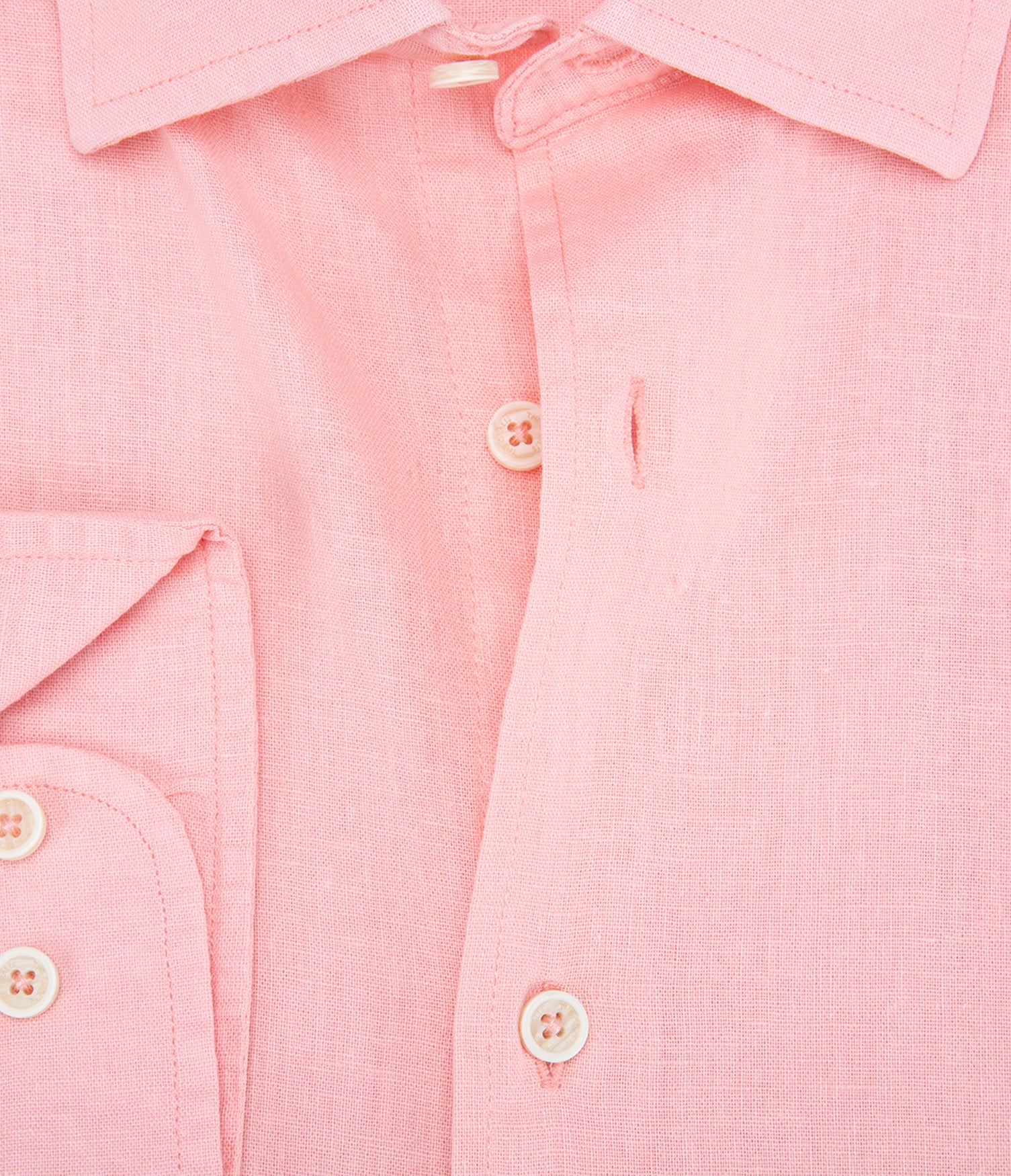 Camisa Hombre Tom M/Larga Naranjo