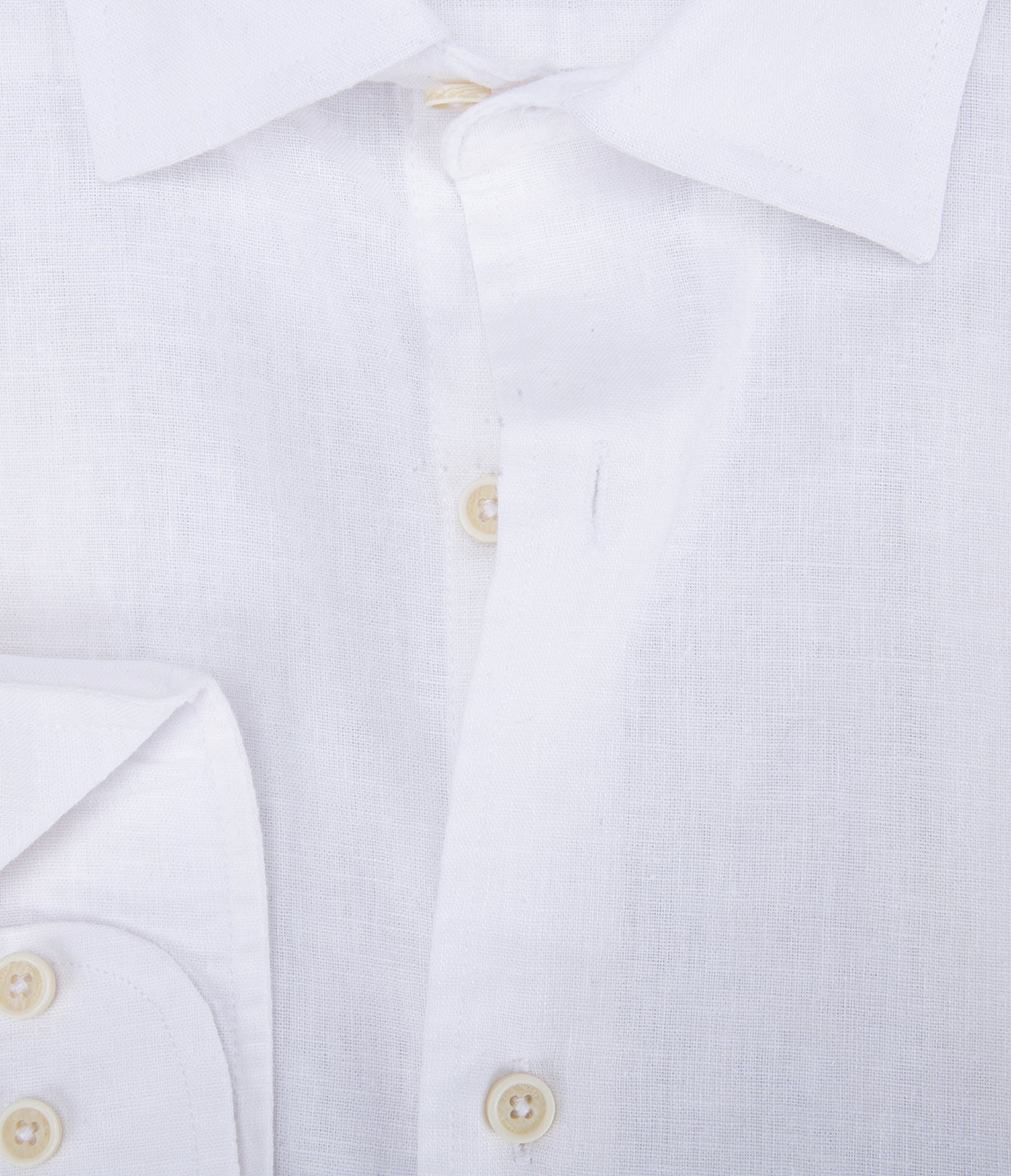 Camisa Hombre Tom  M/Larga Blanco