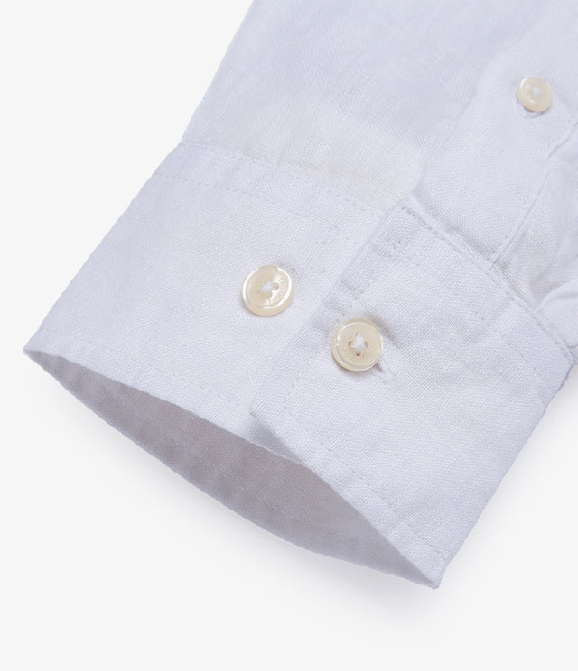 Camisa Hombre Tom  M/Larga Blanco