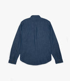 Camisa Hombre Denim Manga Larga Azul Steven