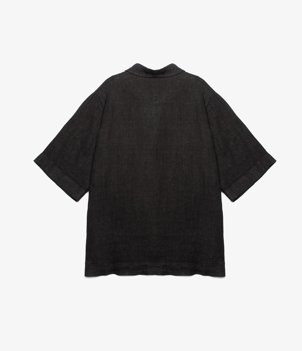 Camisa Mujer 100% Lino Capella Negro