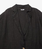 Camisa Mujer 100% Lino Capella Negro