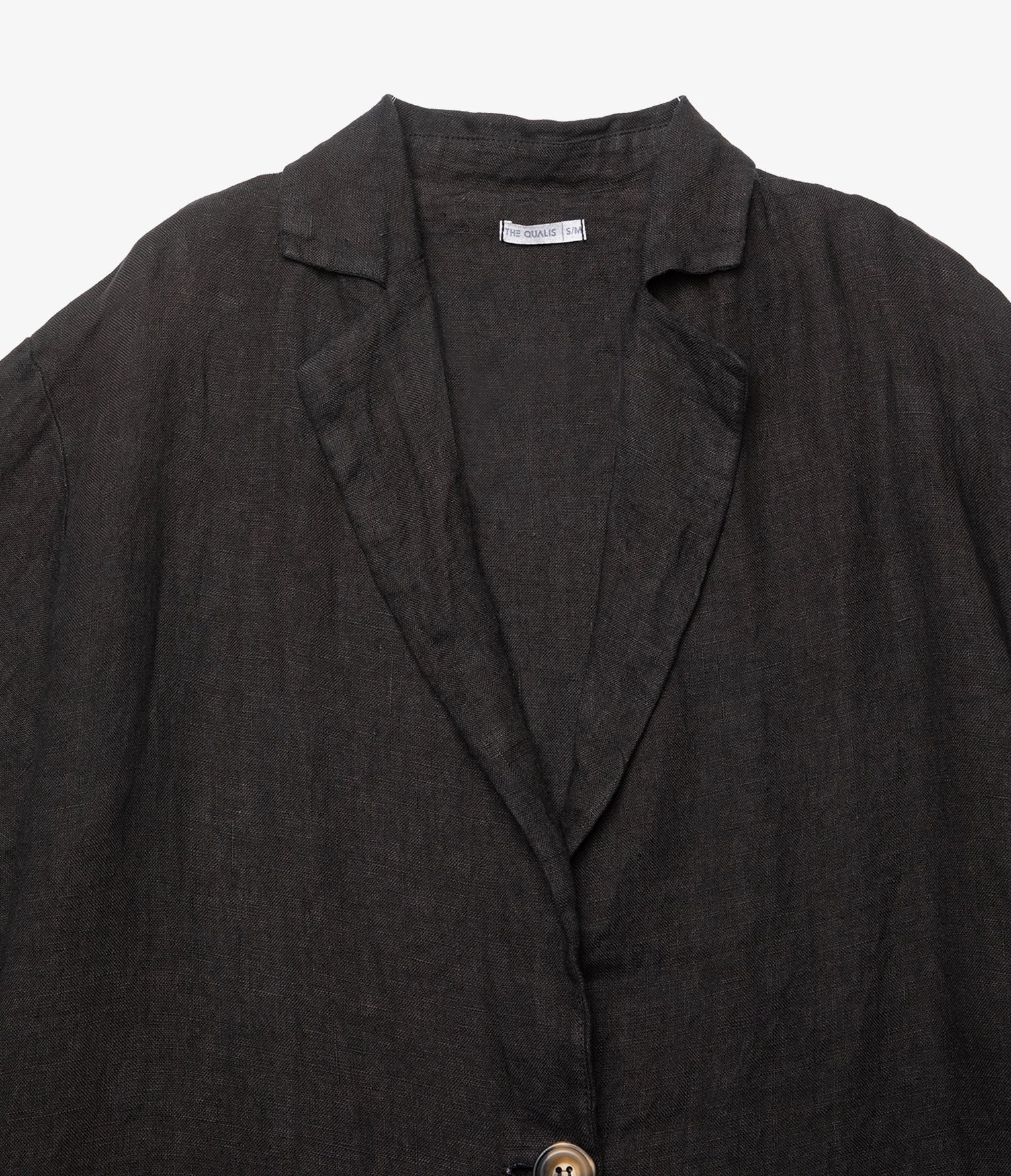 Camisa Mujer 100% Lino Capella Negro