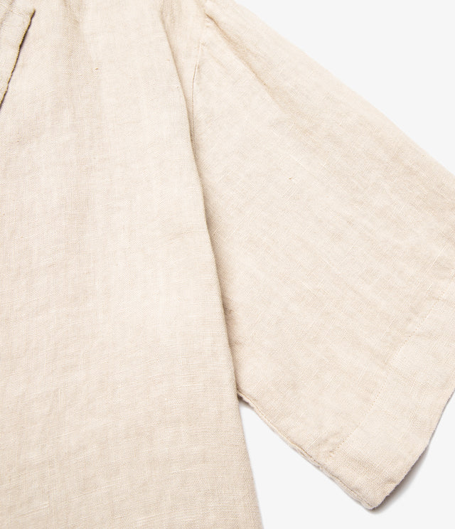 Camisa Mujer 100% Lino Capella Beige