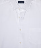 Camisa Hombre Oxford Manga Larga Elio Blanco