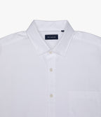 Camisa Hombre Oxford Manga Larga Elio Blanco