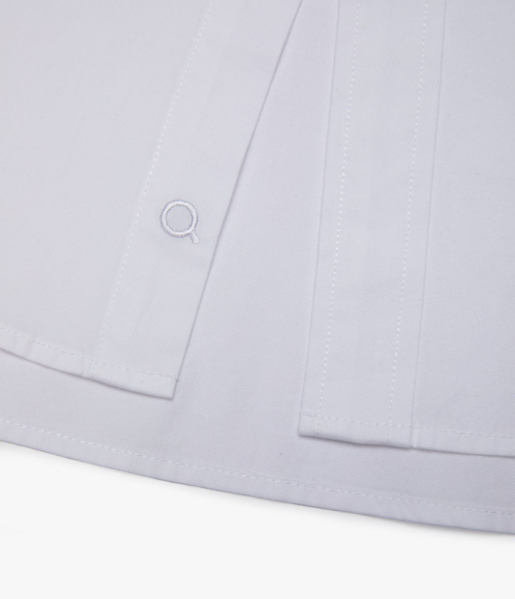 Camisa Hombre Oxford Manga Larga Elio Blanco