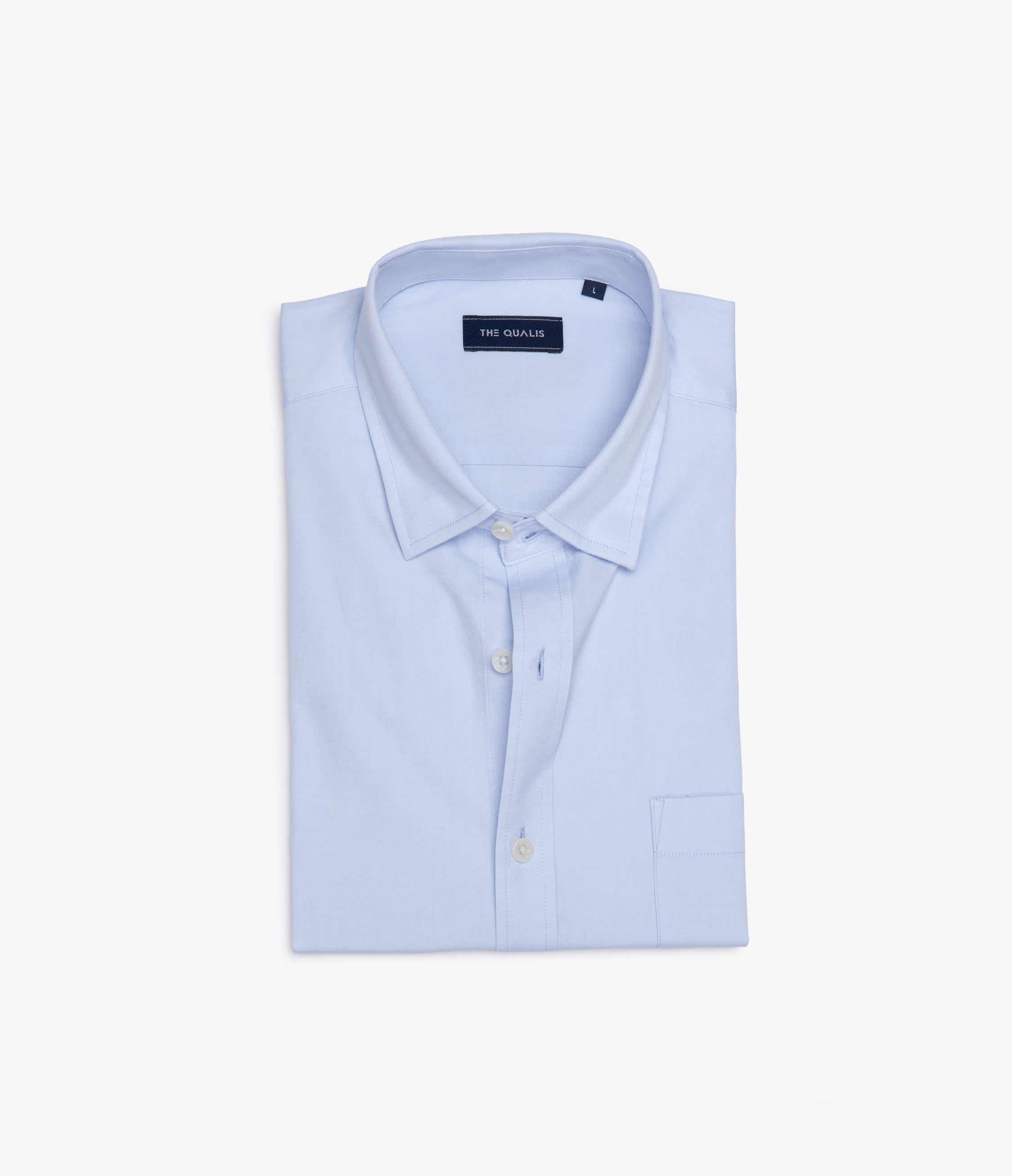 Camisa Hombre Oxford Manga Larga Elio Azul