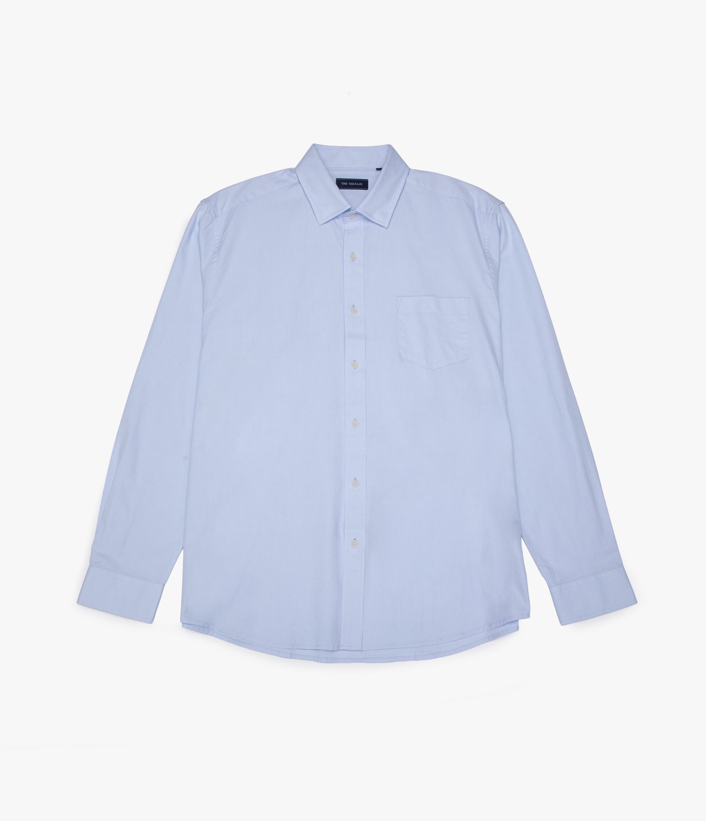 Camisa Hombre Oxford Manga Larga Elio Azul