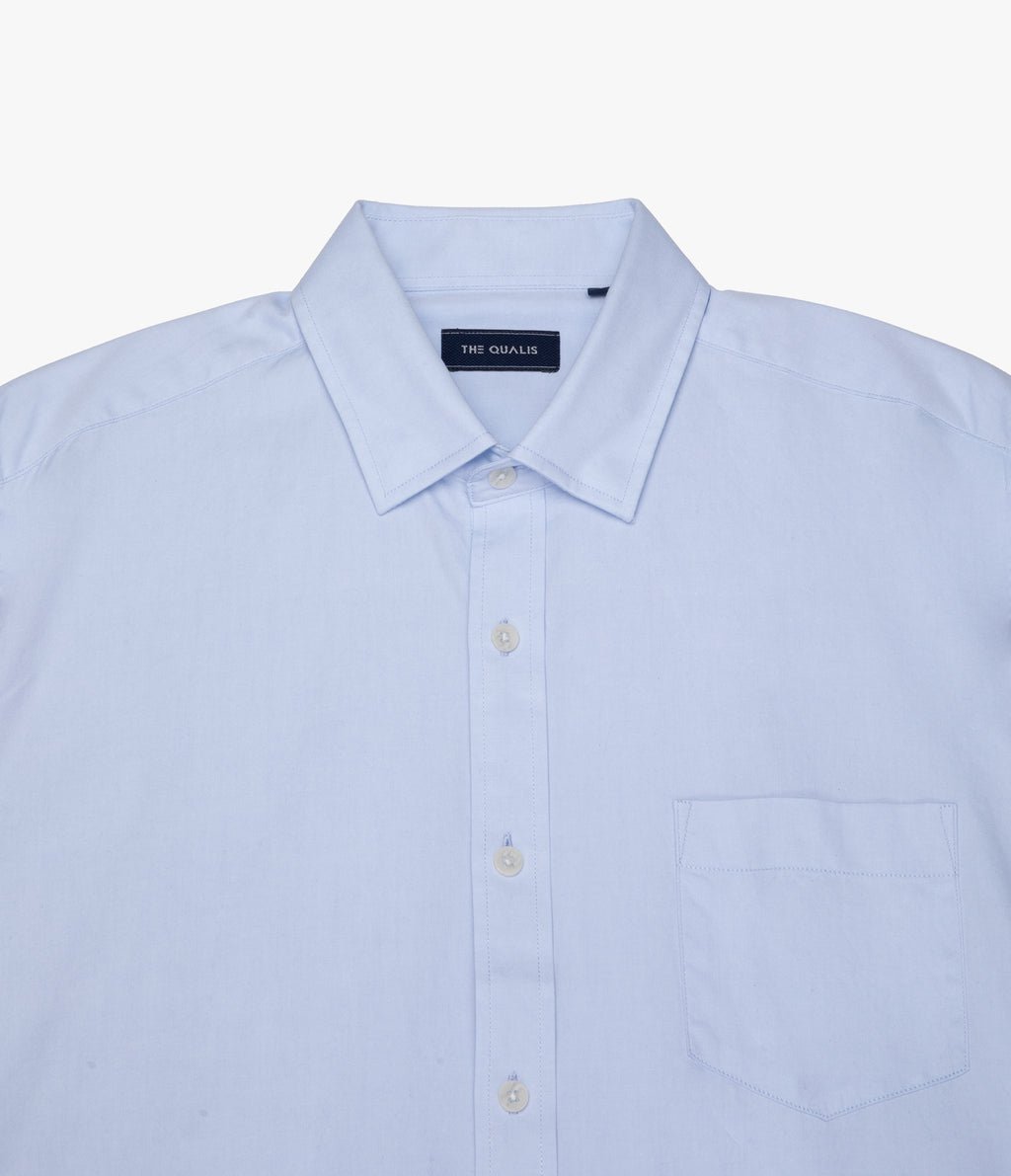 Camisa Hombre Oxford Manga Larga Elio Azul