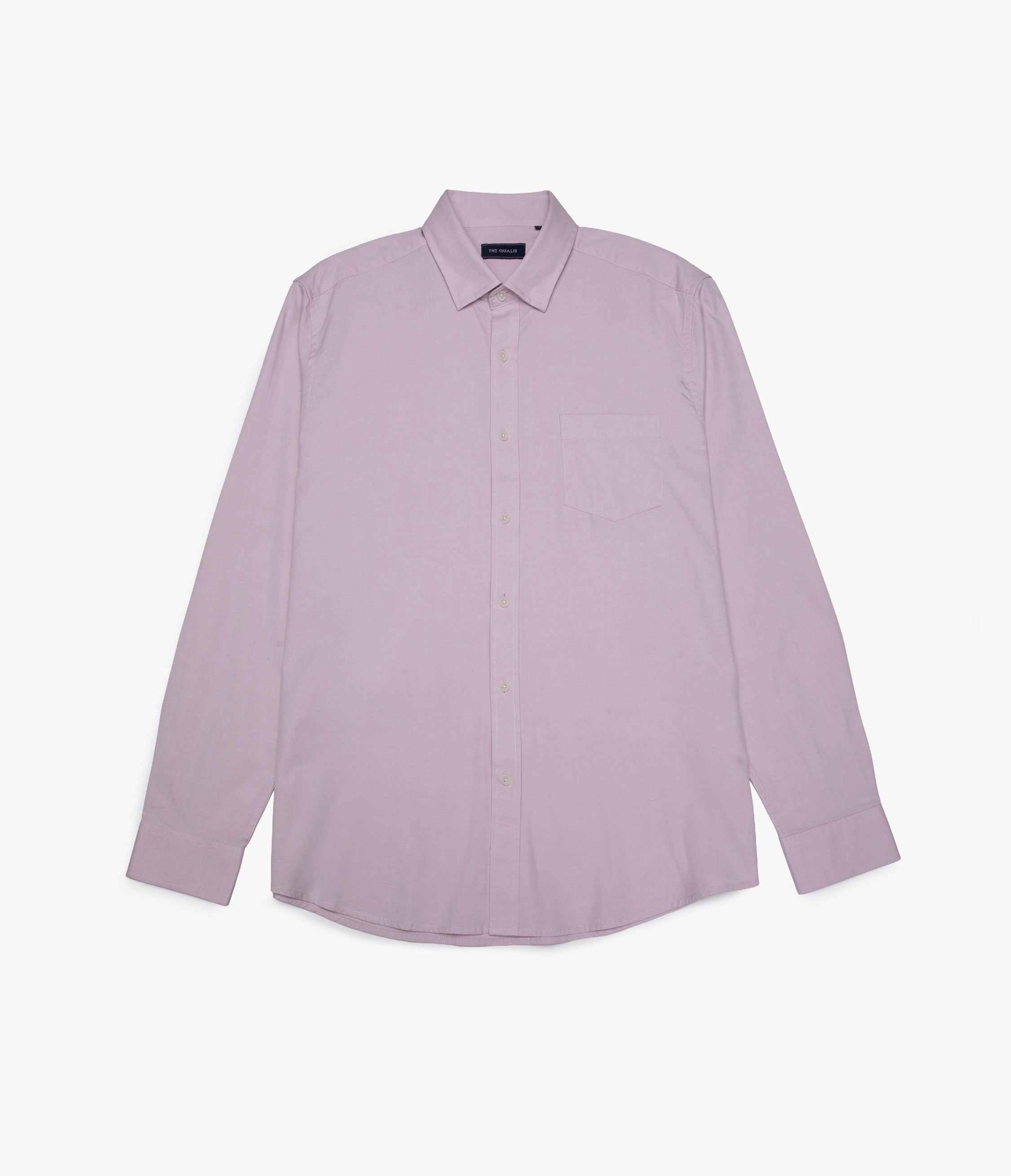 Camisa Hombre Oxford Manga Larga Elio Rojo