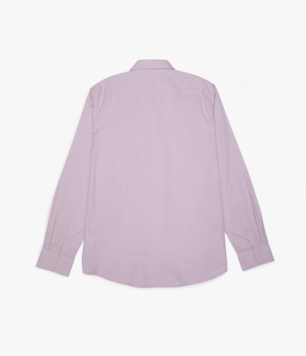 Camisa Hombre Oxford Manga Larga Elio Rojo