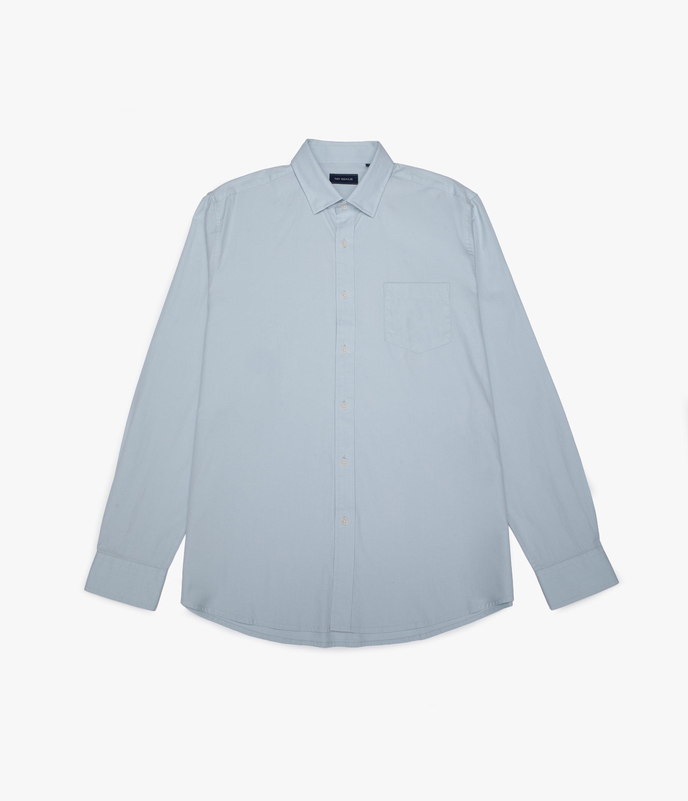 Camisa Hombre Oxford Manga Larga Elio Verde