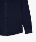 Camisa Hombre Waffle Manga Larga Azul Marino Matias