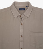 Camisa Hombre Waffle Manga Larga Verde Matias