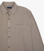 Camisa Hombre Waffle Manga Larga Verde Matias