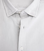 Camisa Hombre Tencell Manga Larga Gris Claro Leo