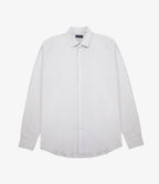 Camisa Hombre Tencell Manga Larga Gris Claro Leo