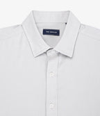 Camisa Hombre Tencell Manga Larga Gris Claro Leo