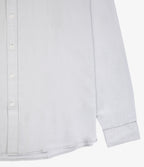 Camisa Hombre Tencell Manga Larga Gris Claro Leo