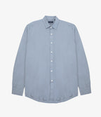 Camisa Hombre Tencell Manga Larga Celeste Leo