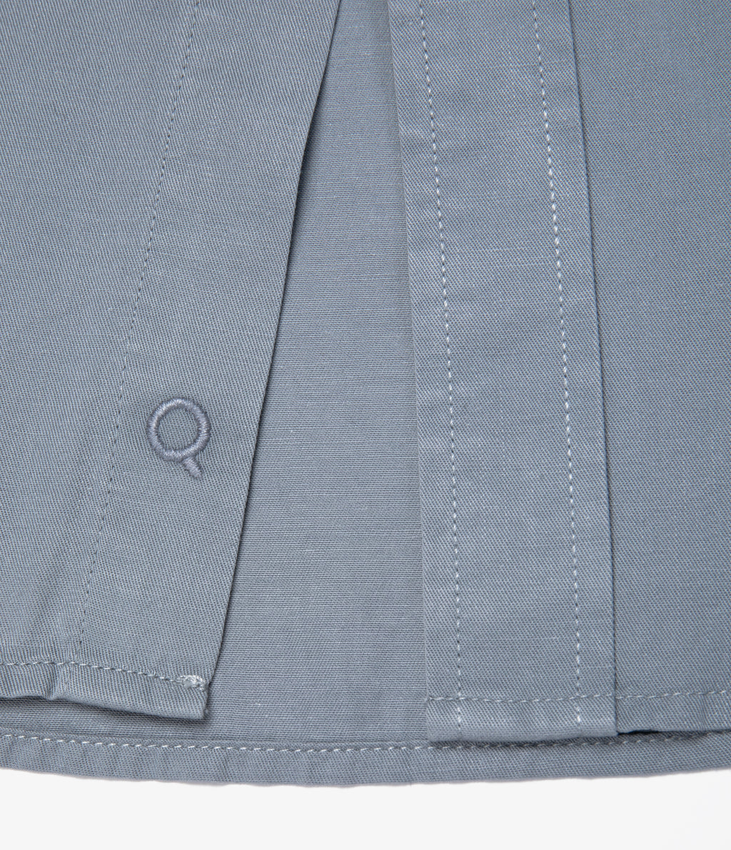 Camisa Hombre Tencell Manga Larga Celeste Leo