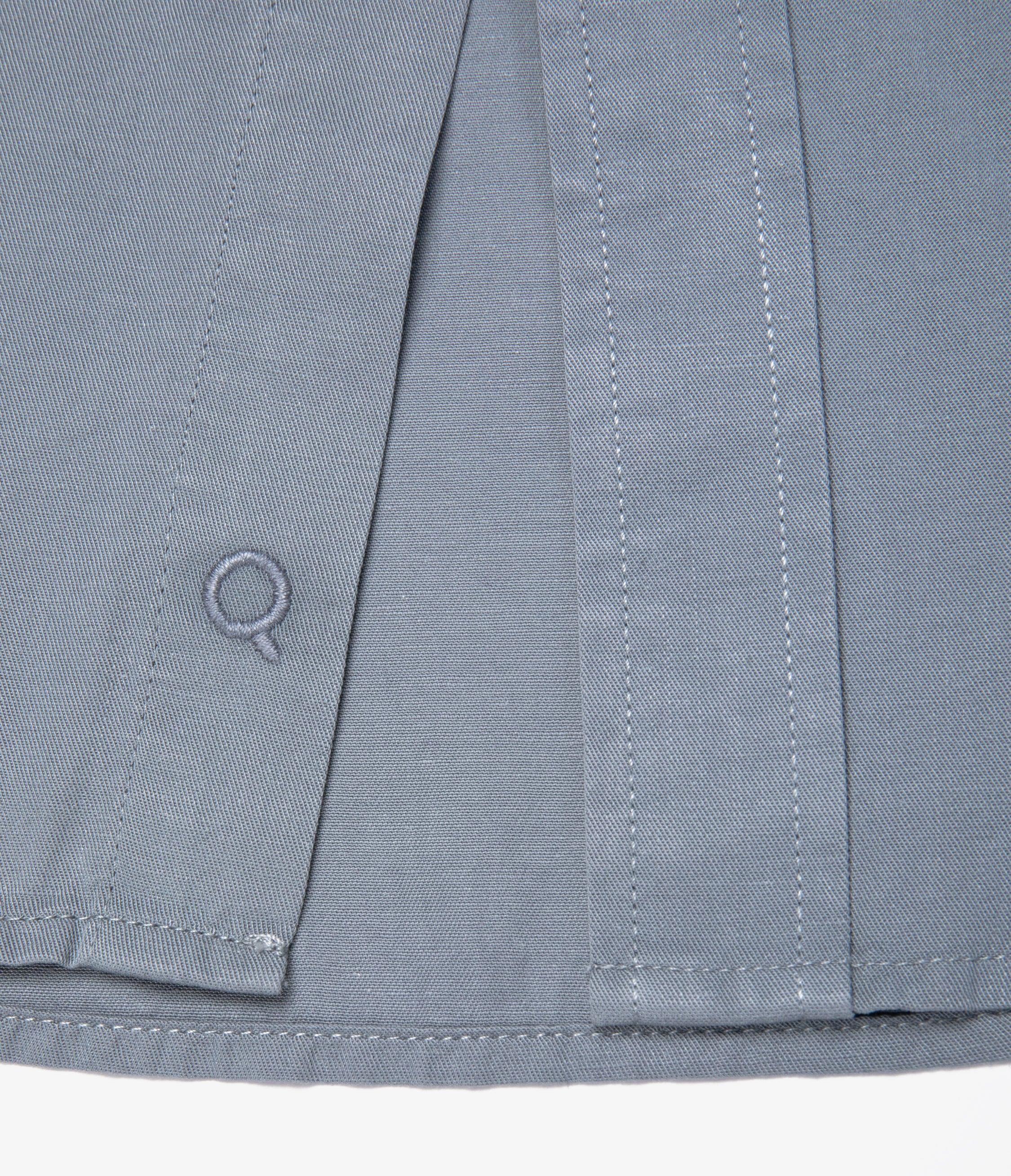 Camisa Hombre Tencell Manga Larga Celeste Leo