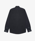 Camisa Hombre Tencell Manga Larga Gris Marengo Leo
