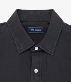 Camisa Hombre Tencell Manga Larga Gris Marengo Leo