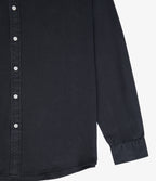 Camisa Hombre Tencell Manga Larga Gris Marengo Leo