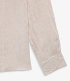 Camisa Hombre Lino Manga Larga Amalfi Beige