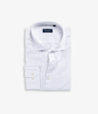 Camisa Hombre Lino Manga Larga Amalfi Blanco