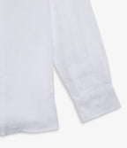 Camisa Hombre Lino Manga Larga Amalfi Blanco