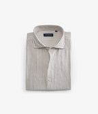 Camisa Hombre Lino Rayon Pitt Beige