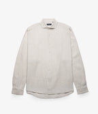 Camisa Hombre Lino Rayon Pitt Beige