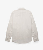 Camisa Hombre Lino Rayon Pitt Beige