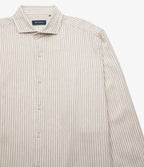 Camisa Hombre Lino Rayon Pitt Beige