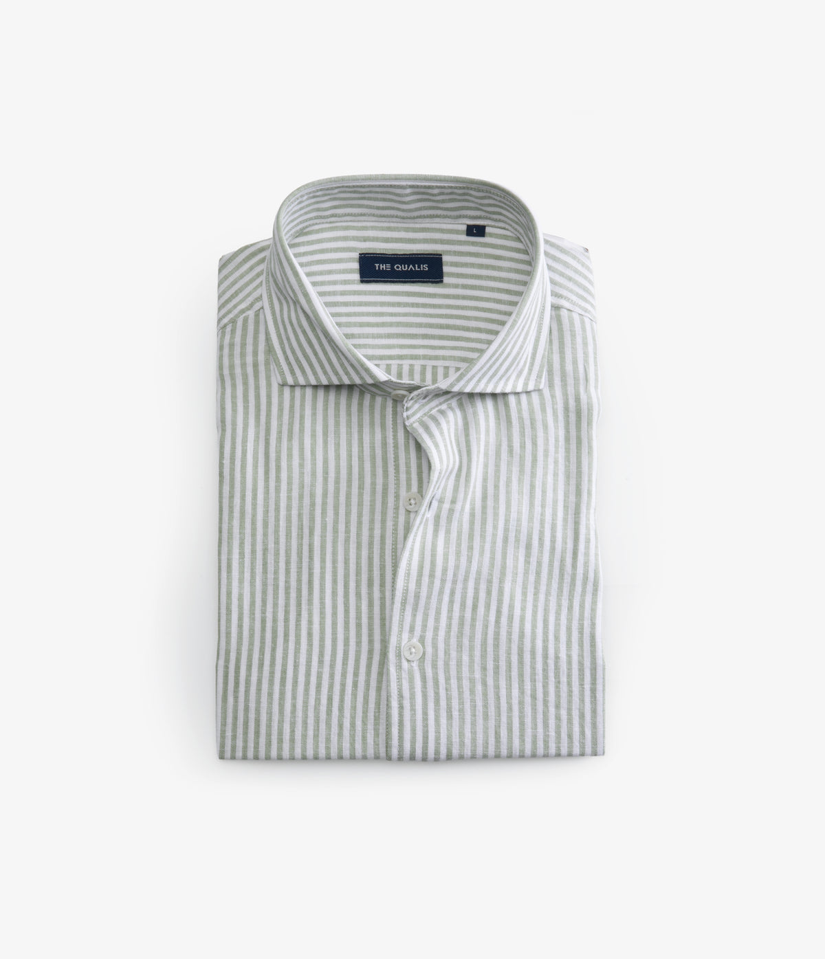 Camisa Hombre Lino Rayon Pitt Verde