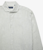 Camisa Hombre Lino Rayon Pitt Verde